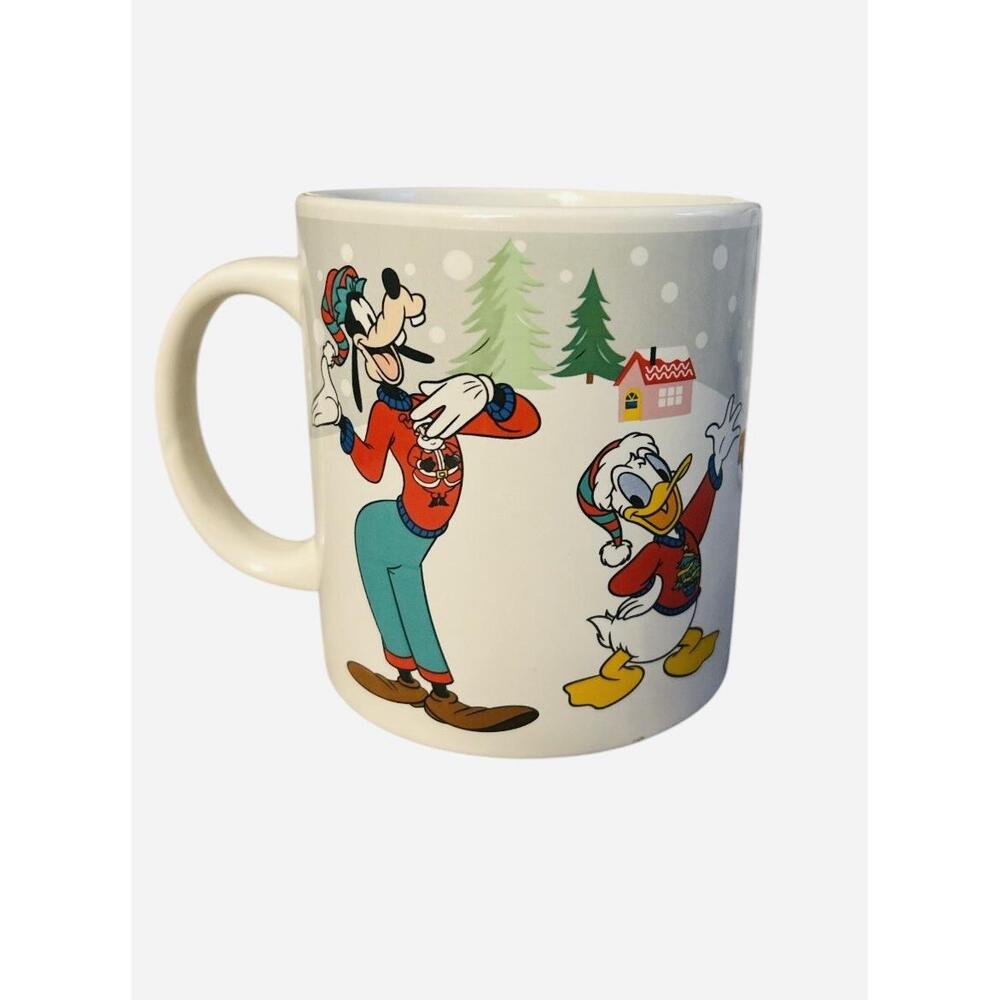 Disney Mickey & Friends‎ Christmas Mug 24oz Large Ceramic by Zrike
